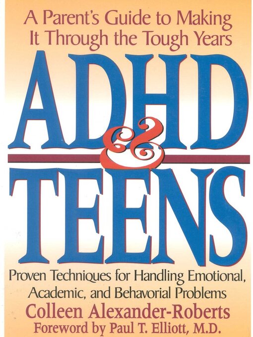 Title details for ADHD & Teens by Colleen Alexander-Roberts - Available